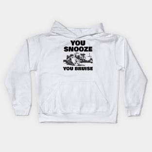 You Snooze You Bruise Paintball Kids Hoodie